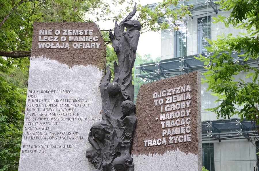 11.07.2020. Krakowskie uroczystości w 77. rocznicę krwawej niedzieli na Wołyniu. Fot. Janusz Ślęzak (IPN)