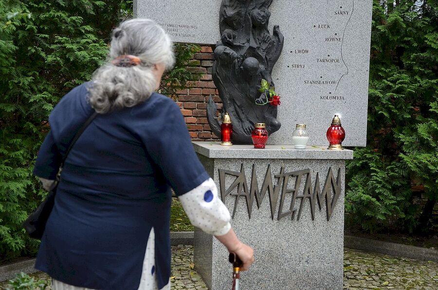 11.07.2020. Krakowskie uroczystości w 77. rocznicę krwawej niedzieli na Wołyniu. Fot. Janusz Ślęzak (IPN)