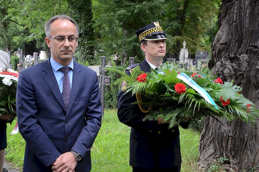 11.07.2020. Krakowskie uroczystości w 77. rocznicę krwawej niedzieli na Wołyniu. Fot. Janusz Ślęzak (IPN)