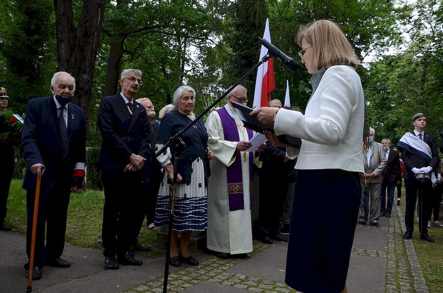 11.07.2020. Krakowskie uroczystości w 77. rocznicę krwawej niedzieli na Wołyniu. Fot. Janusz Ślęzak (IPN)
