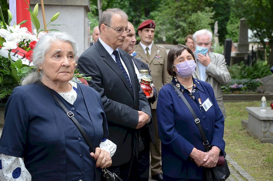 11.07.2020. Krakowskie uroczystości w 77. rocznicę krwawej niedzieli na Wołyniu. Fot. Janusz Ślęzak (IPN)