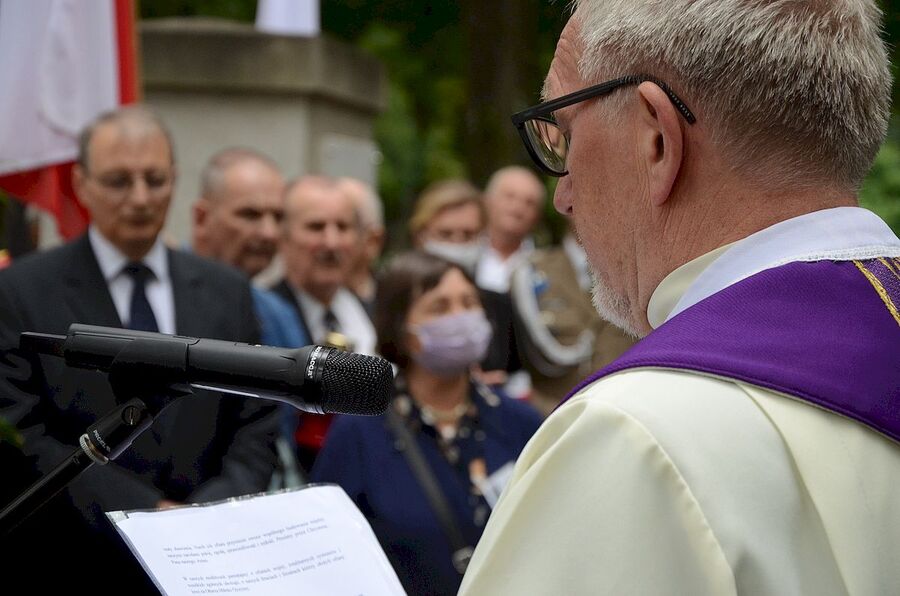 11.07.2020. Krakowskie uroczystości w 77. rocznicę krwawej niedzieli na Wołyniu. Fot. Janusz Ślęzak (IPN)