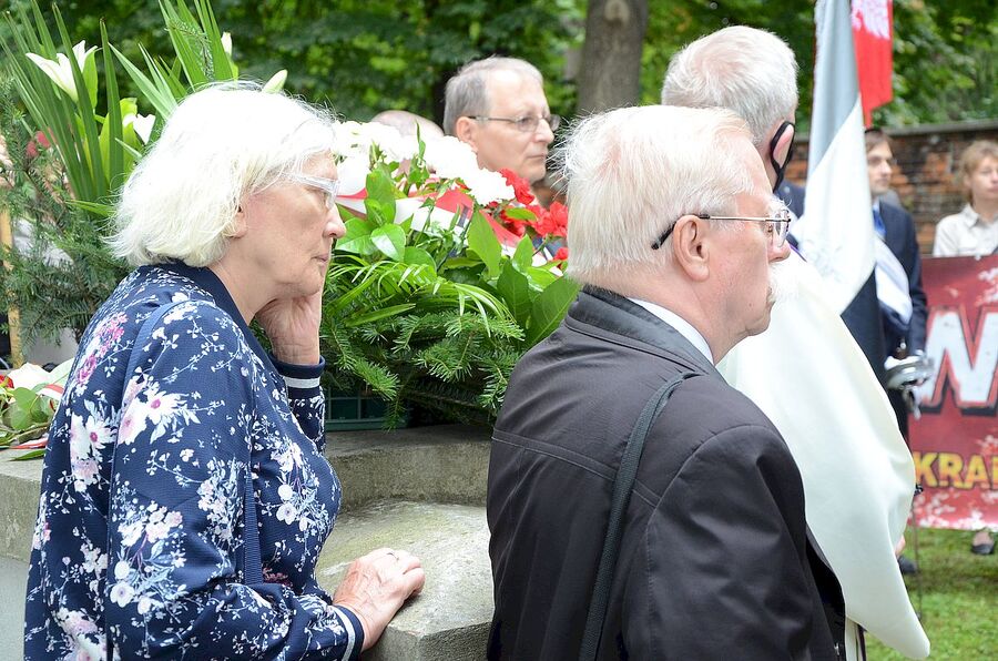 11.07.2020. Krakowskie uroczystości w 77. rocznicę krwawej niedzieli na Wołyniu. Fot. Janusz Ślęzak (IPN)