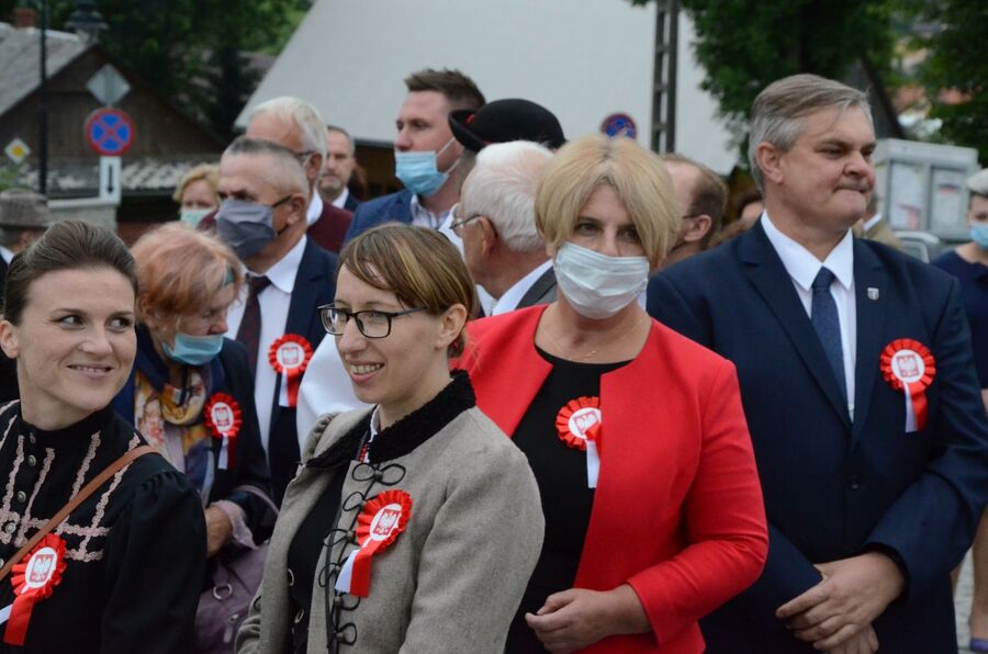 Jabłonka, 17.07.2020. Obchody stulecia przyłączenia Orawy do Polski. Fot. Janusz Ślęzak (IPN)