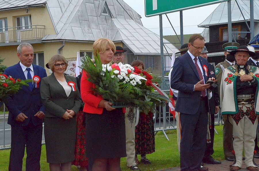 Jabłonka, 17.07.2020. Obchody stulecia przyłączenia Orawy do Polski. Fot. Janusz Ślęzak (IPN)