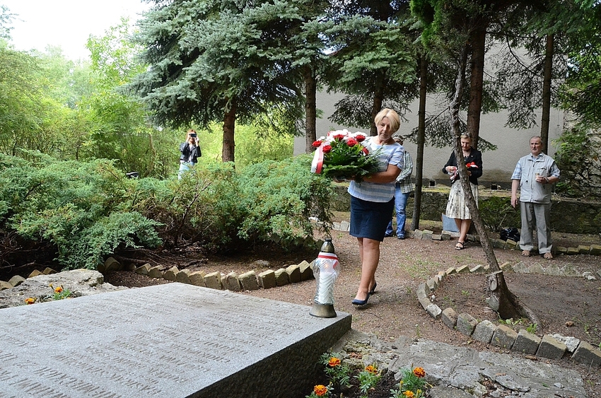 22.07.2020. Rocznica zamordowania polskich robotników niemieckiego obozu „Liban” w Krakowie. Fot. Janusz Ślęzak (IPN)