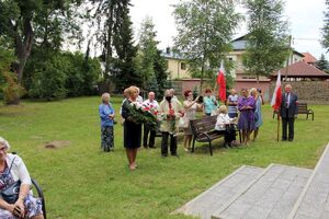 Uroczystość w 77. rocznicę pacyfikacji Woli Justowskiej