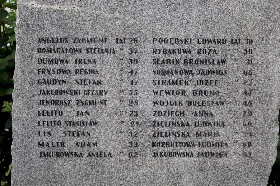 Uroczystość w 77. rocznicę pacyfikacji Woli Justowskiej