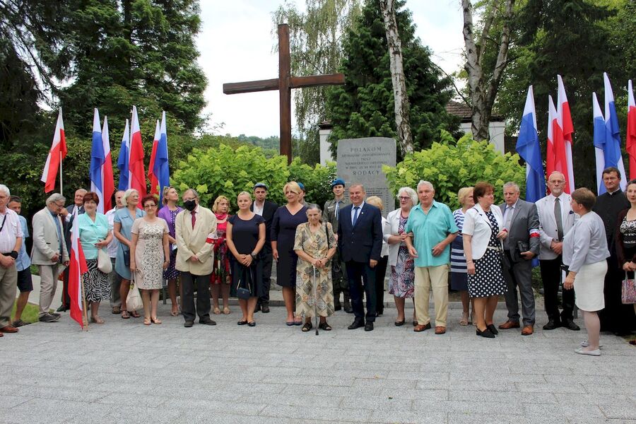 Uroczystość w 77. rocznicę pacyfikacji Woli Justowskiej