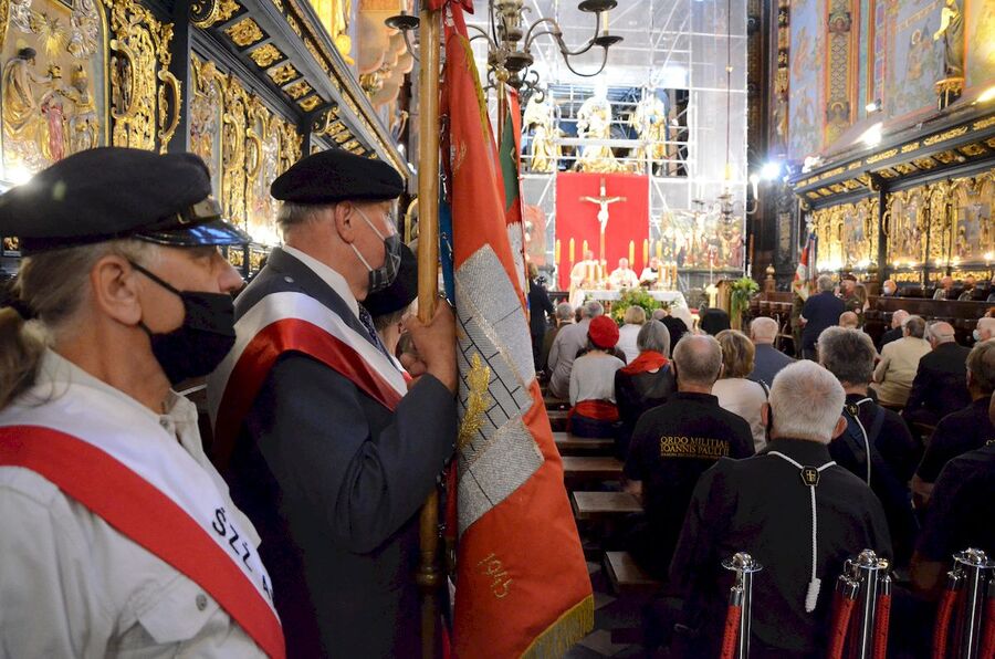 1.08.2020, krakowskie uroczystości w 76. rocznicę wybuchu powstania warszawskiego. Fot. Janusz Ślęzak (IPN)