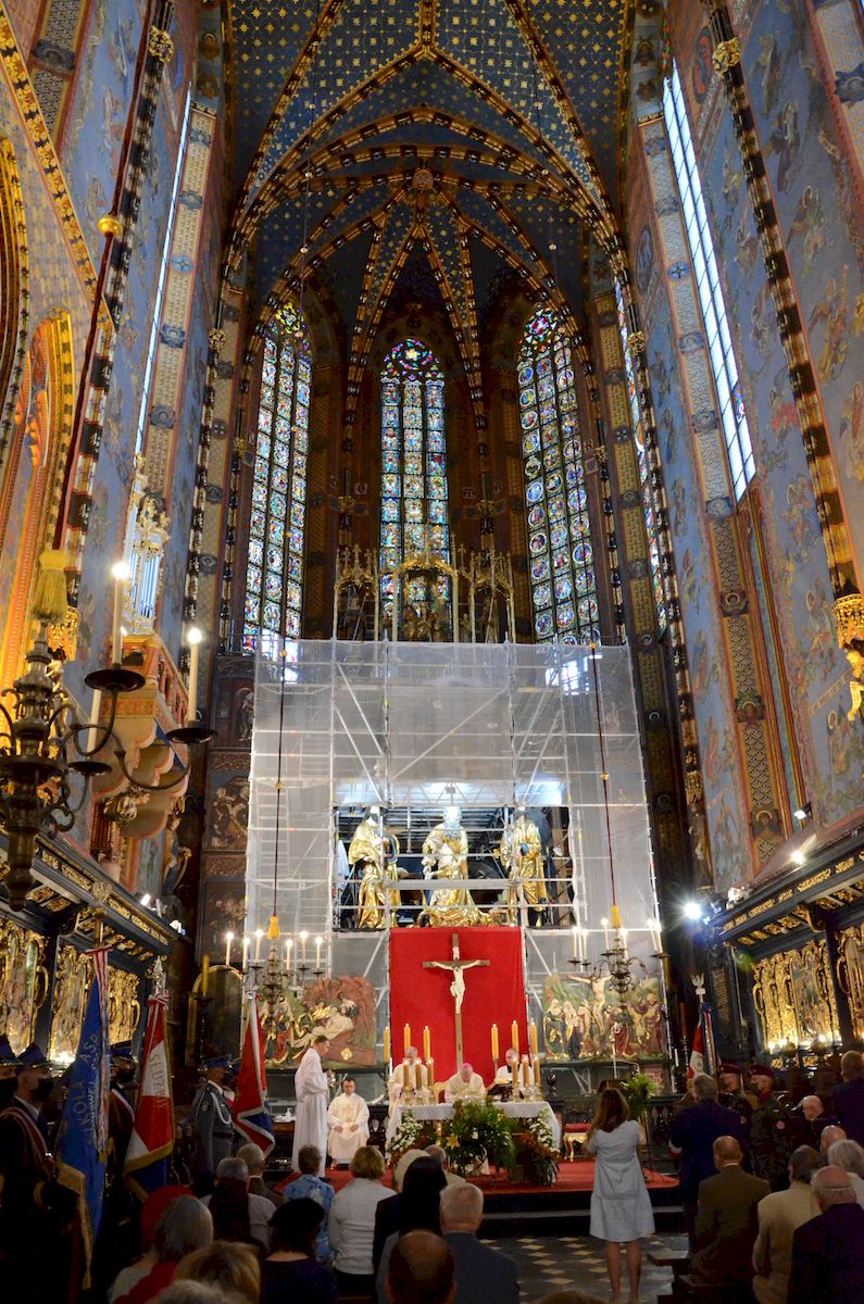 1.08.2020, krakowskie uroczystości w 76. rocznicę wybuchu powstania warszawskiego. Fot. Janusz Ślęzak (IPN)