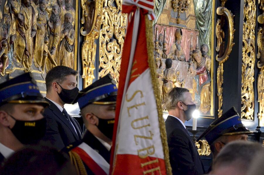 1.08.2020, krakowskie uroczystości w 76. rocznicę wybuchu powstania warszawskiego. Fot. Janusz Ślęzak (IPN)