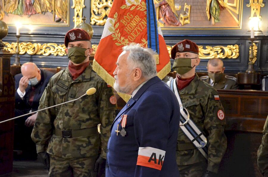 1.08.2020, krakowskie uroczystości w 76. rocznicę wybuchu powstania warszawskiego. Fot. Janusz Ślęzak (IPN)