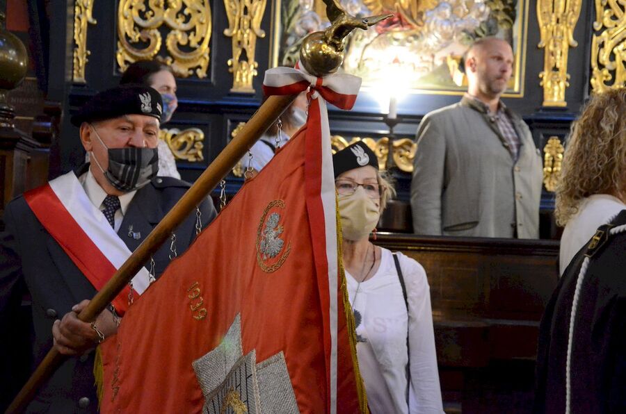 1.08.2020, krakowskie uroczystości w 76. rocznicę wybuchu powstania warszawskiego. Fot. Janusz Ślęzak (IPN)