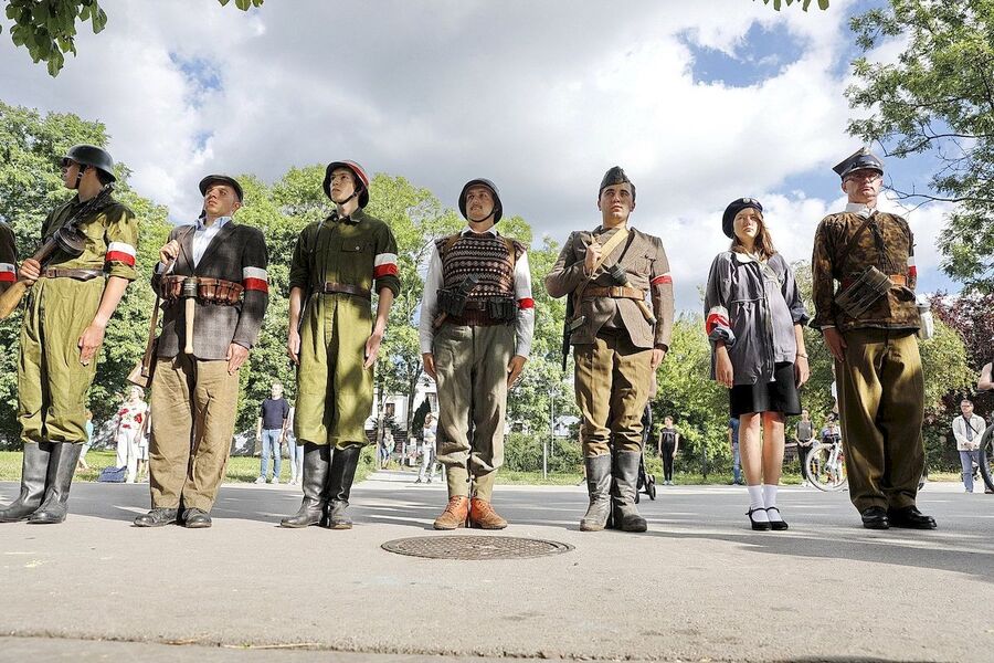 1.08.2020, Kielce. 76. rocznica wybuchu powstania warszawskiego. Fot. Jarosław Kubalski (Radio Kielce)