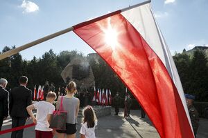 1.08.2020, Kielce. 76. rocznica wybuchu powstania warszawskiego. Fot. Jarosław Kubalski (Radio Kielce)
