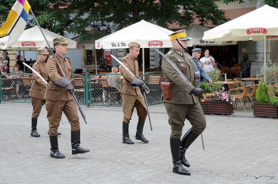 LV Marsz Szlakiem Pierwszej Kompanii Kadrowej. Fot. Janusz Ślęzak (IPN)