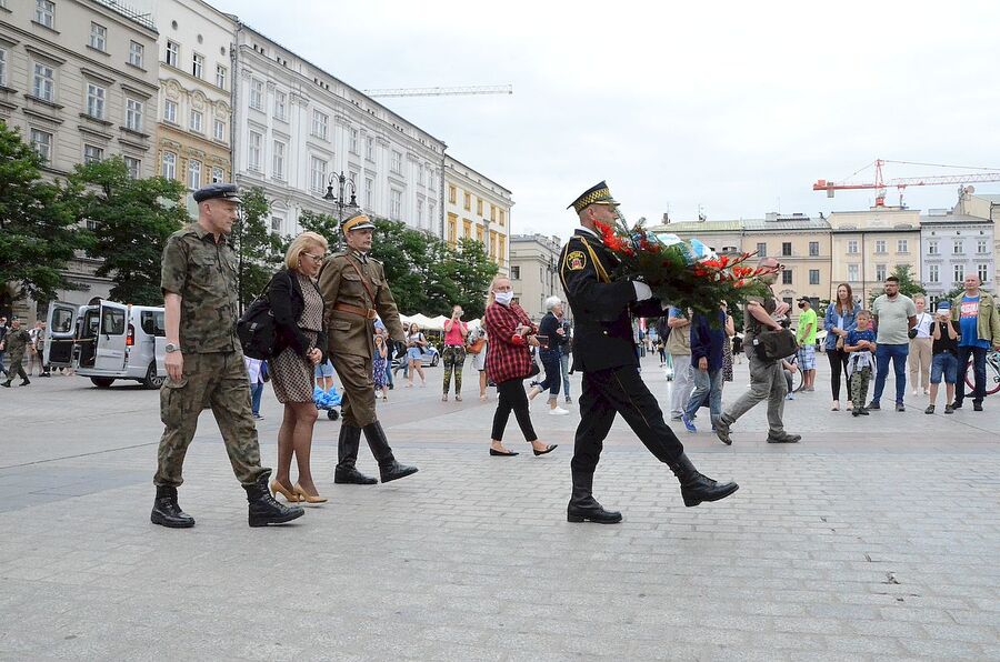 LV Marsz Szlakiem Pierwszej Kompanii Kadrowej. Fot. Janusz Ślęzak (IPN)