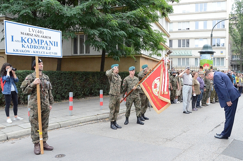 LV Marsz Szlakiem Pierwszej Kompanii Kadrowej. Fot. Janusz Ślęzak (IPN)