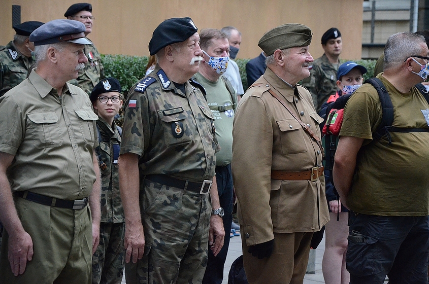 LV Marsz Szlakiem Pierwszej Kompanii Kadrowej. Fot. Janusz Ślęzak (IPN)