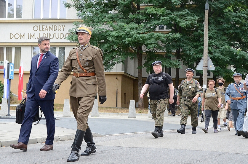 LV Marsz Szlakiem Pierwszej Kompanii Kadrowej. Fot. Janusz Ślęzak (IPN)