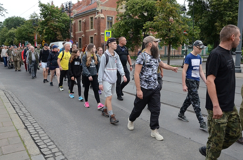 LV Marsz Szlakiem Pierwszej Kompanii Kadrowej. Fot. Janusz Ślęzak (IPN)