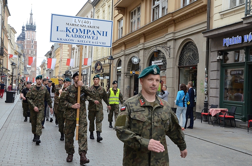 LV Marsz Szlakiem Pierwszej Kompanii Kadrowej. Fot. Janusz Ślęzak (IPN)