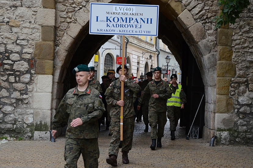 LV Marsz Szlakiem Pierwszej Kompanii Kadrowej. Fot. Janusz Ślęzak (IPN)