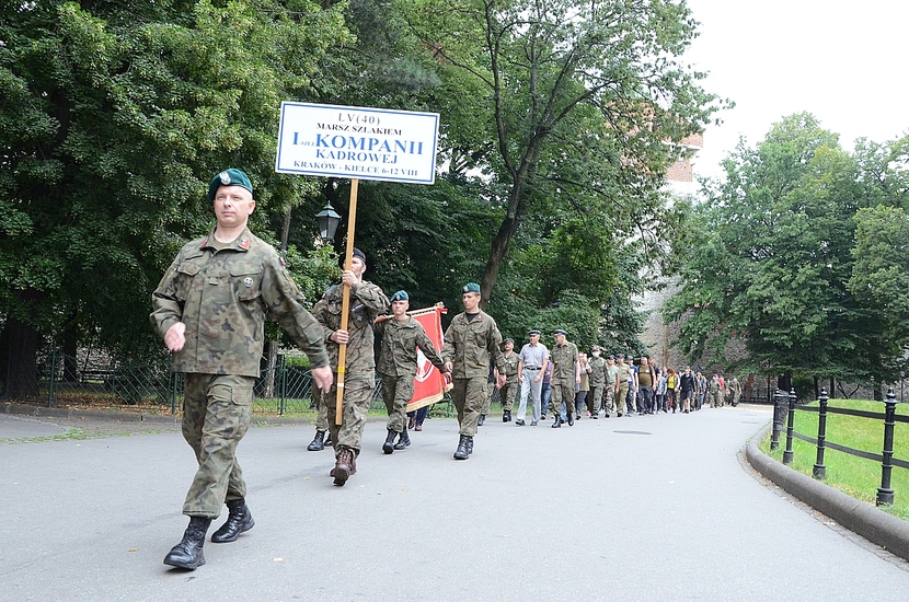 LV Marsz Szlakiem Pierwszej Kompanii Kadrowej. Fot. Janusz Ślęzak (IPN)