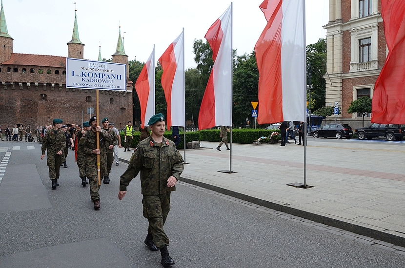 LV Marsz Szlakiem Pierwszej Kompanii Kadrowej. Fot. Janusz Ślęzak (IPN)