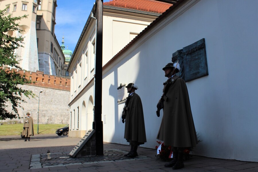 Upamiętnienie ofiar operacji polskiej NKWD fot. Żaneta Wierzgacz