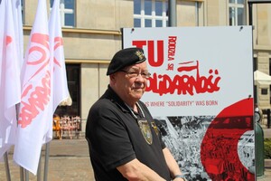 Wystawa „TU rodziła się Solidarność” w Krakowie - Fot. Żaneta Wierzgacz