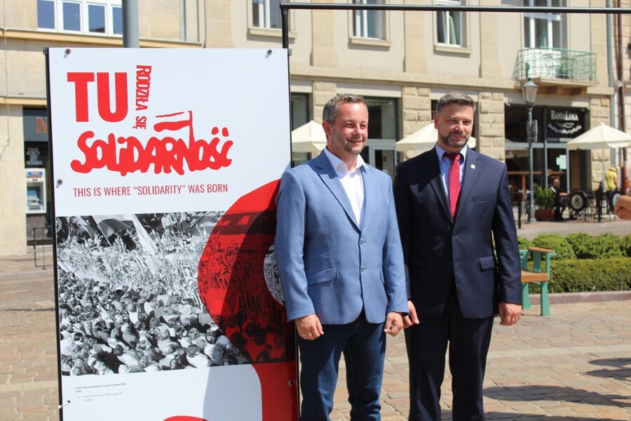 Wystawa „TU rodziła się Solidarność” w Krakowie - Fot. Żaneta Wierzgacz