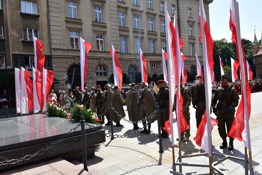 Obchody 100-lecia Bitwy Warszawskiej w Krakowie - fot. Monika Wojtyca