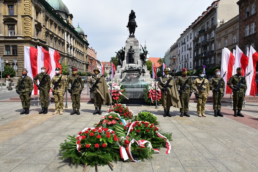 Obchody 100-lecia Bitwy Warszawskiej w Krakowie - fot. Monika Wojtyca
