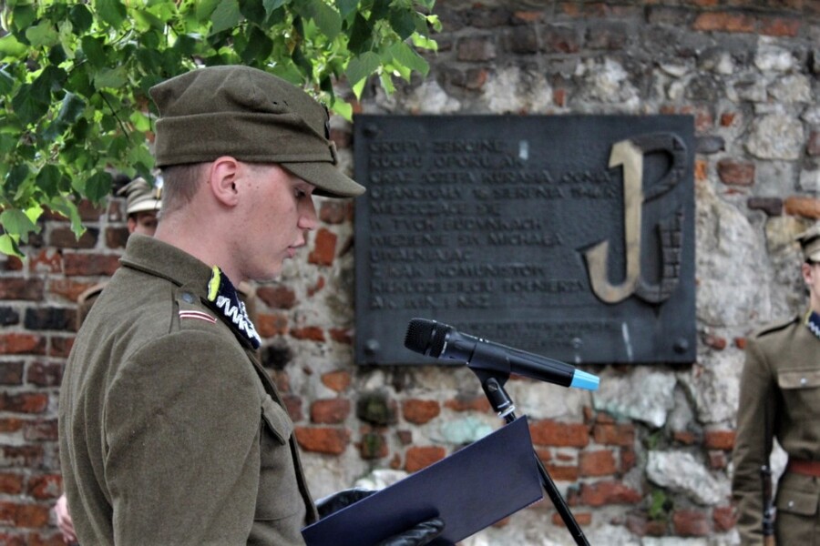 74. rocznica rozbicia więzienia św. Michała fot. Żaneta Wierzgacz