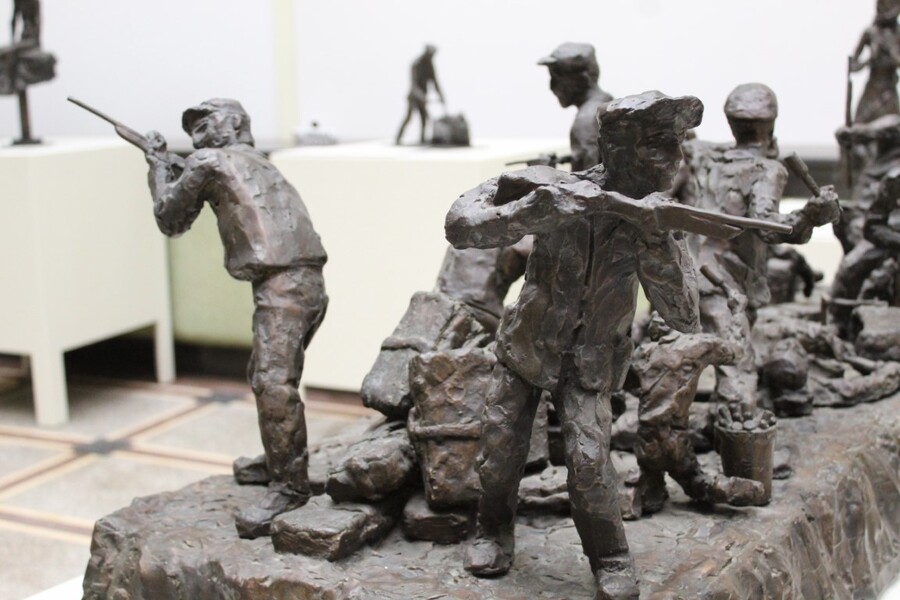 „Obraz Treblinki w oczach Samuela Willenberga” fot. Żaneta Wierzgacz