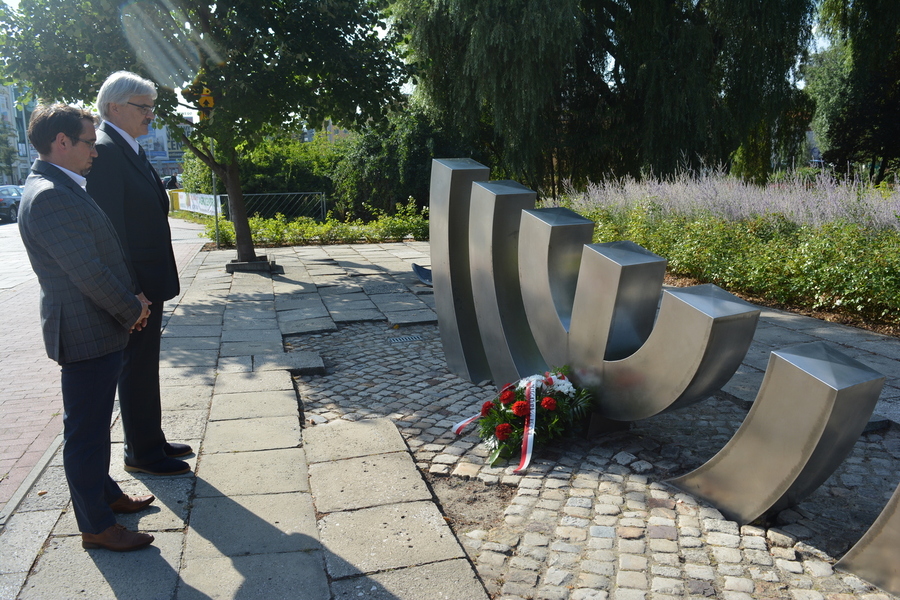 78. rocznica zagłady getta w Kielcach fot. Katarzyna Pronobis