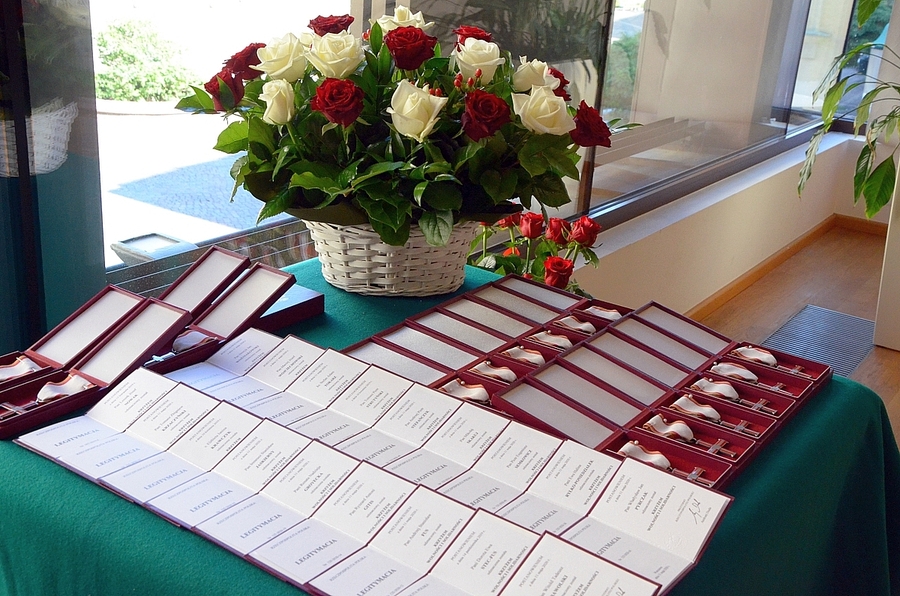 24.08.2020, Kraków. Uroczystość wręczenia Krzyży Wolności i Solidarności. Fot. Janusz Ślęzak (IPN)