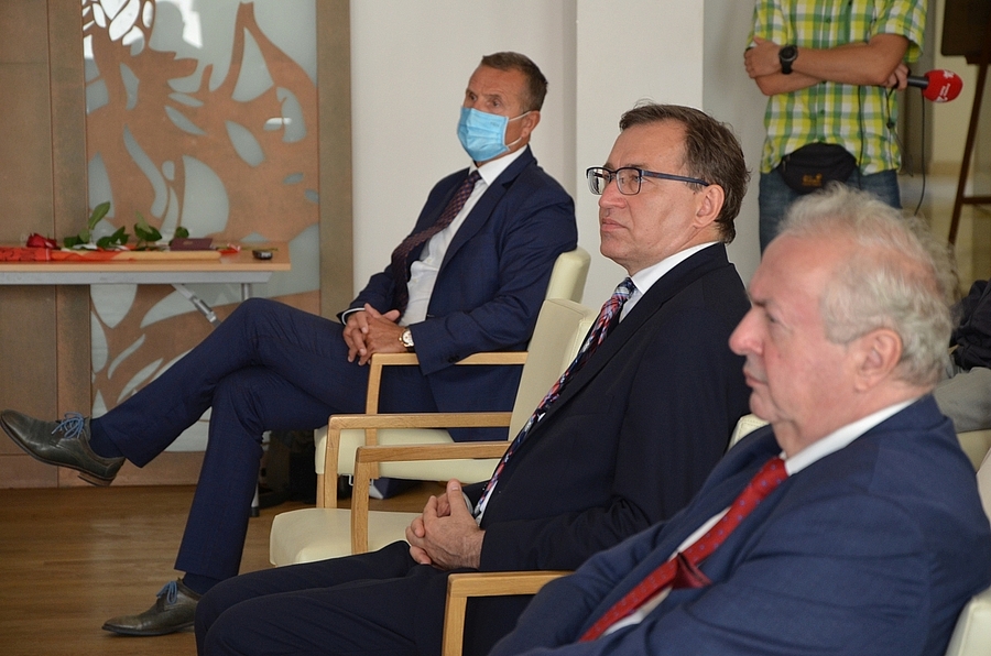 24.08.2020, Kraków. Uroczystość wręczenia Krzyży Wolności i Solidarności. Fot. Janusz Ślęzak (IPN)