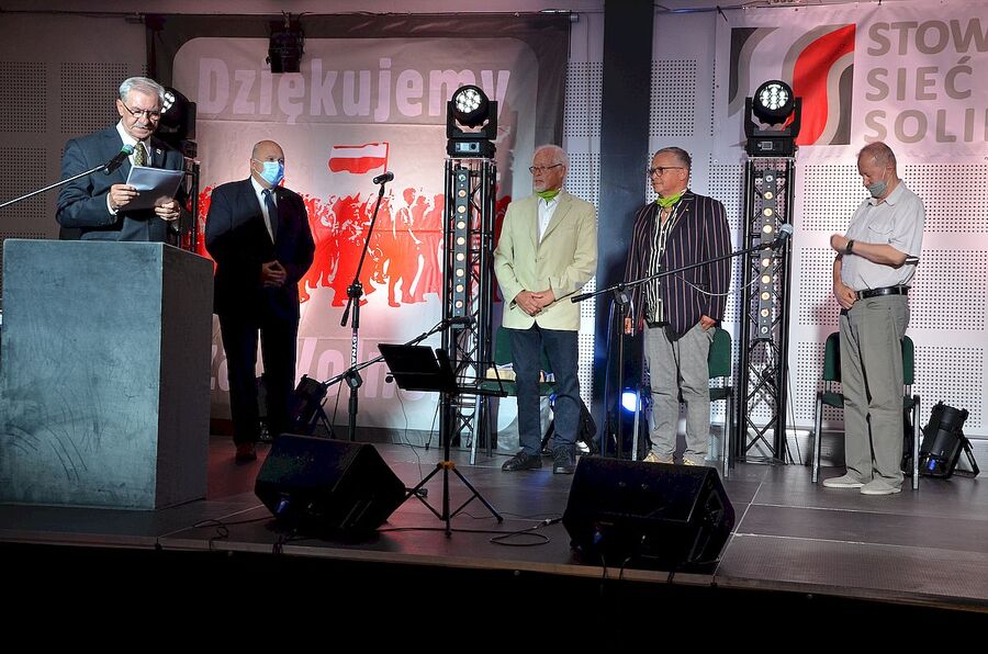 29.08.2020 w Krakowie wręczono medale „Dziękujemy za wolność”. Fot. Janusz Ślęzak (IPN)