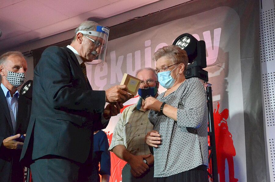 29.08.2020 w Krakowie wręczono medale „Dziękujemy za wolność”. Fot. Janusz Ślęzak (IPN)