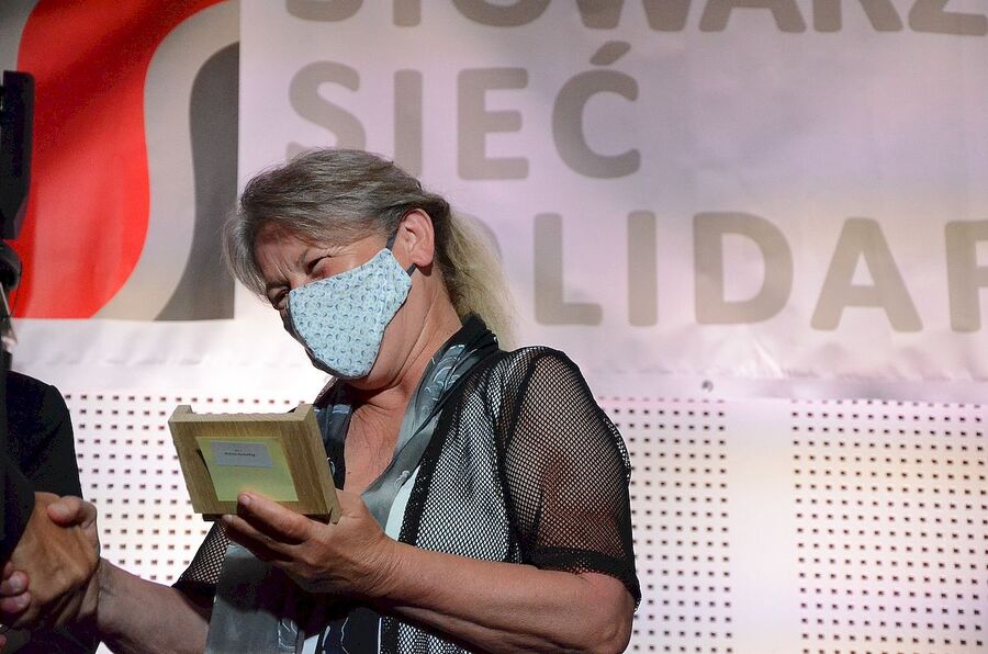 29.08.2020 w Krakowie wręczono medale „Dziękujemy za wolność”. Fot. Janusz Ślęzak (IPN)