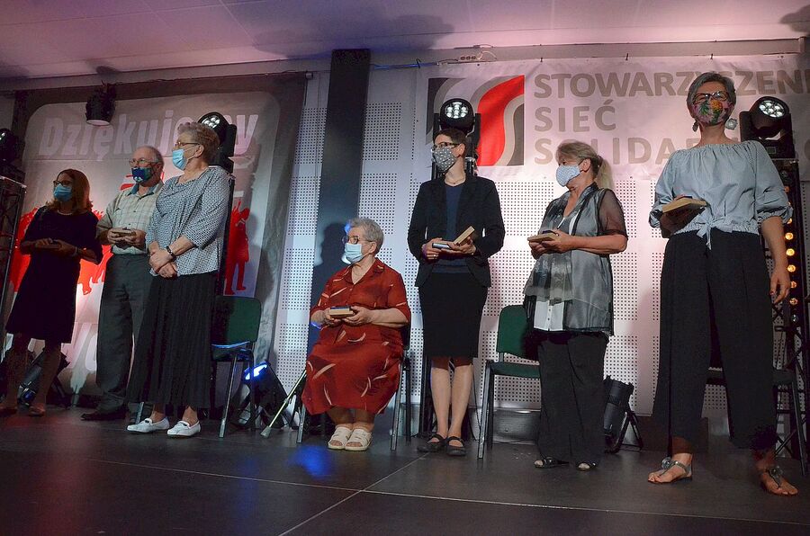 29.08.2020 w Krakowie wręczono medale „Dziękujemy za wolność”. Fot. Janusz Ślęzak (IPN)