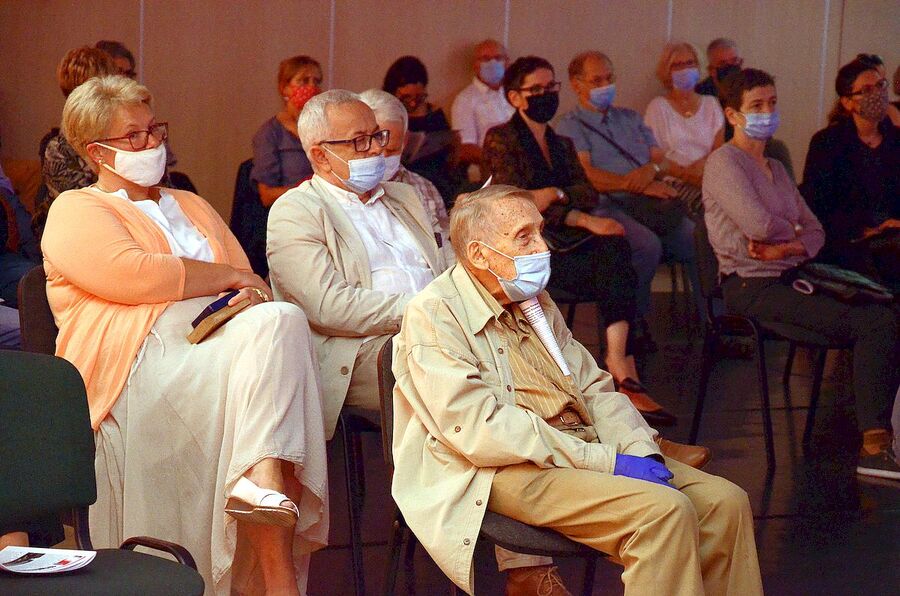 29.08.2020 w Krakowie wręczono medale „Dziękujemy za wolność”. Fot. Janusz Ślęzak (IPN)