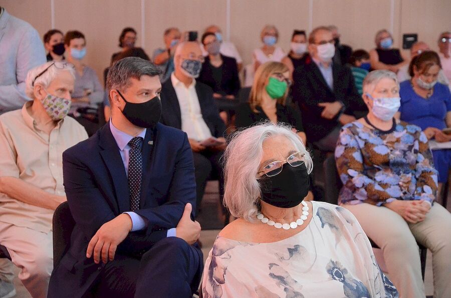 29.08.2020 w Krakowie wręczono medale „Dziękujemy za wolność”. Fot. Janusz Ślęzak (IPN)