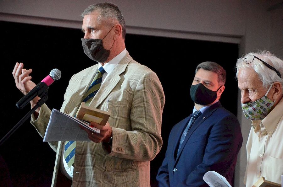 29.08.2020 w Krakowie wręczono medale „Dziękujemy za wolność”. Fot. Janusz Ślęzak (IPN)