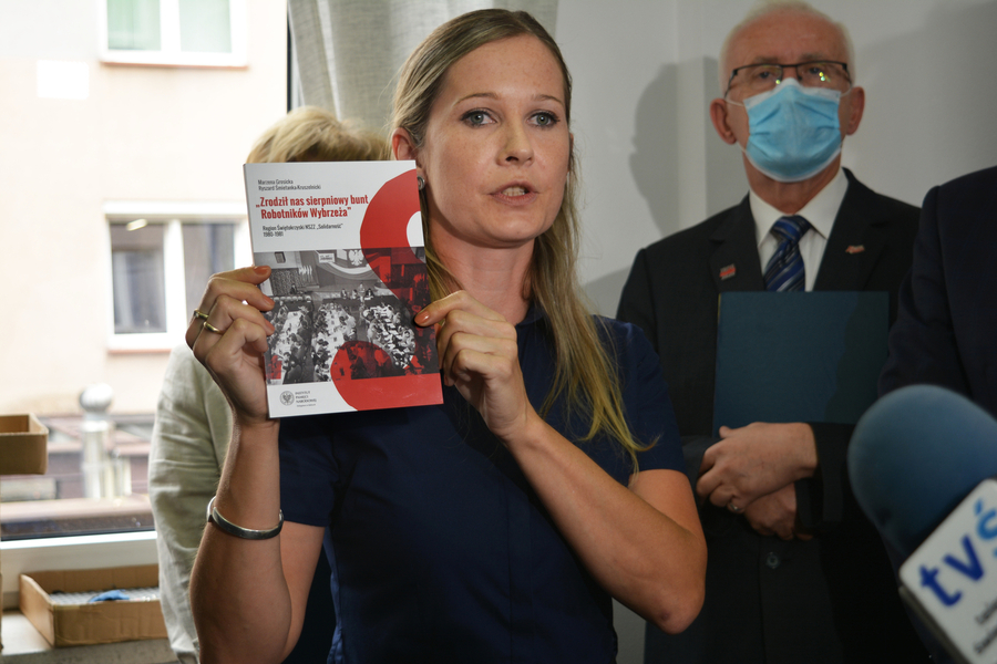 Otwarcie Biblioteki „Solidarności” w Kielcach fot. Katarzyna Pronobis