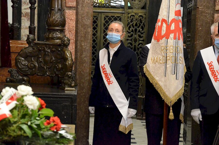 31.08.2020. Krakowskie uroczystości w 40. rocznicę podpisania Porozumień Sierpniowych. Fot. Janusz Ślęzak (IPN)
