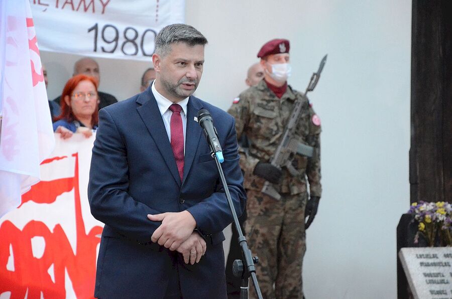 31.08.2020. Krakowskie uroczystości w 40. rocznicę podpisania Porozumień Sierpniowych. Fot. Janusz Ślęzak (IPN)